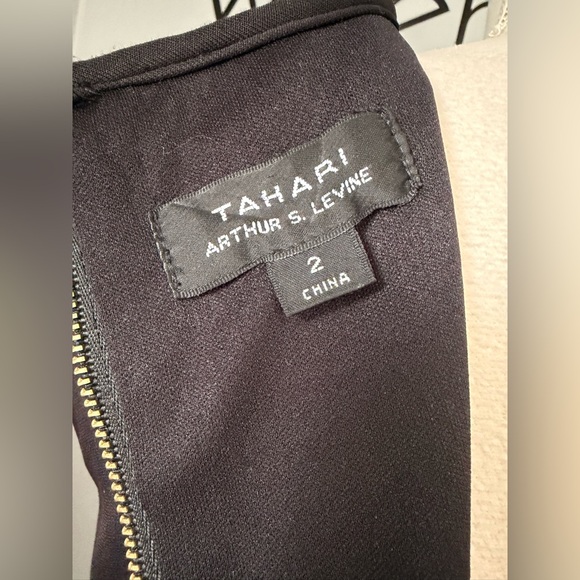 EUC Tahari ASL Geometric Mini Dress in Orange, Blue & Red Size 2 - Picture 9 of 12